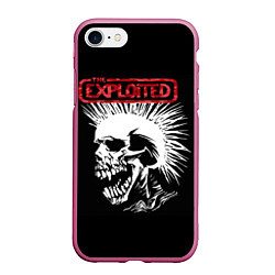 Чехол iPhone 7/8 матовый Exploited - панк