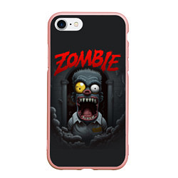 Чехол iPhone 7/8 матовый Барт Симпсон зомби
