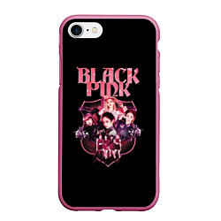 Чехол iPhone 7/8 матовый Blackpink k-pop, Блэкпинк