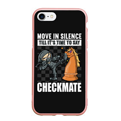 Чехол iPhone 7/8 матовый Checkmat от ниндзя