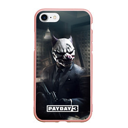 Чехол iPhone 7/8 матовый Payday3 bulldog