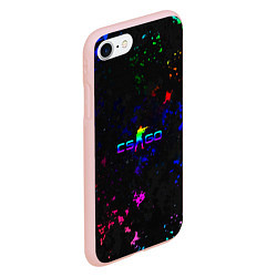 Чехол iPhone 7/8 матовый Сочный cs go, цвет: 3D-светло-розовый — фото 2