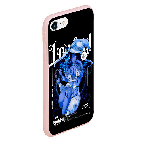Чехол iPhone 7/8 матовый Ранни в бани сьюте - Elden Ring / 3D-Светло-розовый – фото 2