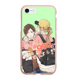 Чехол iPhone 7/8 матовый Yamada-kun to Lv999 no Koi wo Suru, цвет: 3D-светло-розовый