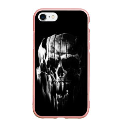 Чехол iPhone 7/8 матовый Brutal skull