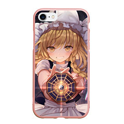 Чехол iPhone 7/8 матовый Touhou Project Marisa Kirisame