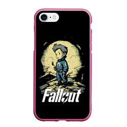 Чехол iPhone 7/8 матовый Fallout boy