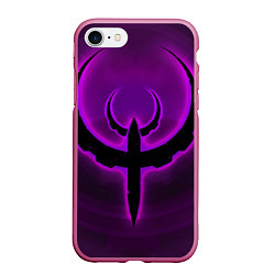 Чехол iPhone 7/8 матовый Quake фиолетовый