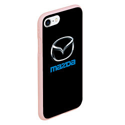 Чехол iPhone 7/8 матовый Mazda sportcar, цвет: 3D-светло-розовый — фото 2