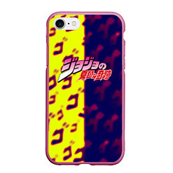 Чехол iPhone 7/8 матовый JoJo Bizarre Adventure night skin