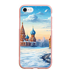 Чехол iPhone 7/8 матовый Российская зима