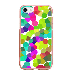 Чехол iPhone 7/8 матовый Конфитюр, цвет: 3D-светло-розовый