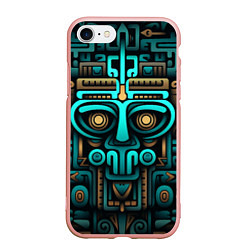 Чехол iPhone 7/8 матовый Орнамент в ацтекском стиле