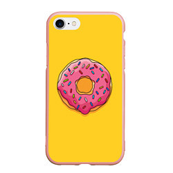 Чехол iPhone 7/8 матовый Пончик Гомера