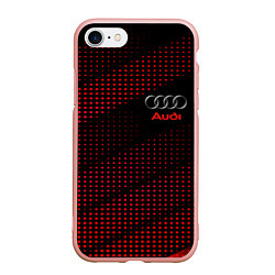 Чехол iPhone 7/8 матовый Audi sportdot