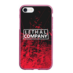 Чехол iPhone 7/8 матовый Lethal Company: Red Trail