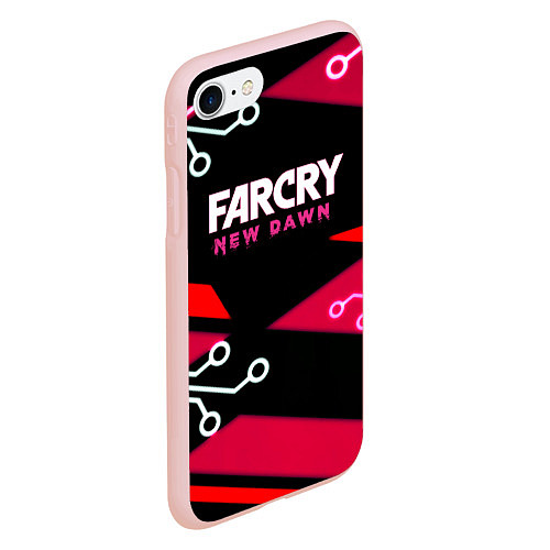 Чехол iPhone 7/8 матовый Farcry new dawn / 3D-Светло-розовый – фото 2