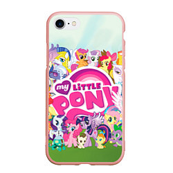 Чехол iPhone 7/8 матовый My Little Pony