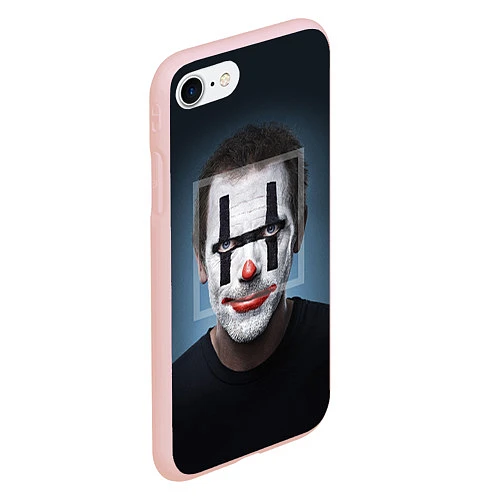 Чехол iPhone 7/8 матовый Clown House MD / 3D-Светло-розовый – фото 2