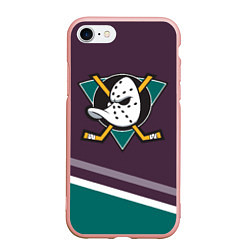Чехол iPhone 7/8 матовый Anaheim Ducks Selanne