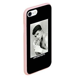 Чехол iPhone 7/8 матовый Arturo Gatti: Photo, цвет: 3D-светло-розовый — фото 2