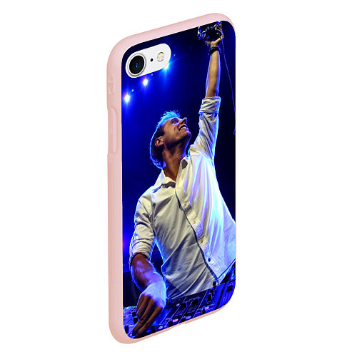 Чехол iPhone 7/8 матовый Armin Van Buuren / 3D-Светло-розовый – фото 2