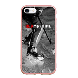 Чехол iPhone 7/8 матовый Red maсhine