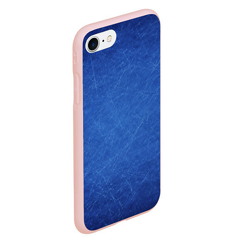 Чехол iPhone 7/8 матовый Текстура / 3D-Светло-розовый – фото 2