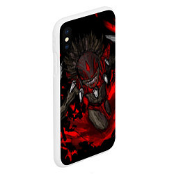 Чехол iPhone XS Max матовый Bloodseeker Rage, цвет: 3D-белый — фото 2