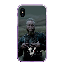 Чехол iPhone XS Max матовый Vikings: Ragnarr Lodbrok