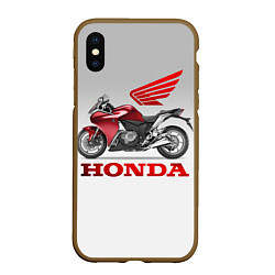 Чехол iPhone XS Max матовый Honda 2