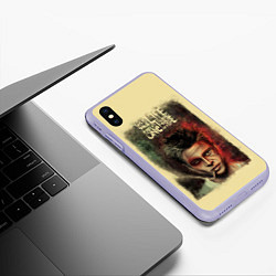 Чехол iPhone XS Max матовый This is your life, цвет: 3D-светло-сиреневый — фото 2