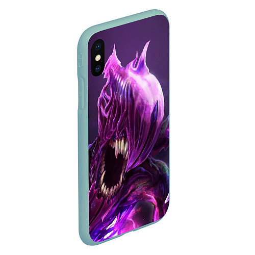 Чехол iPhone XS Max матовый Bane / 3D-Мятный – фото 2