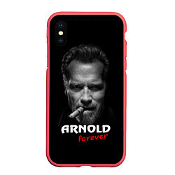 Чехол iPhone XS Max матовый Arnold forever