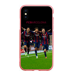 Чехол iPhone XS Max матовый Barcelona6
