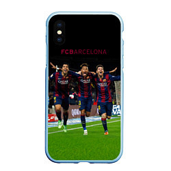 Чехол iPhone XS Max матовый Barcelona6