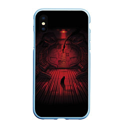 Чехол iPhone XS Max матовый Alien: Space Ship