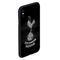 Чехол iPhone XS Max матовый Tottenham Hotspur, цвет: 3D-черный — фото 2