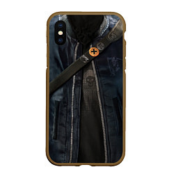 Чехол iPhone XS Max матовый Watch Dogs 2