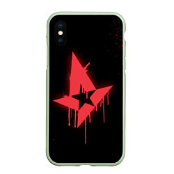 Чехол iPhone XS Max матовый Astralis: Black collection