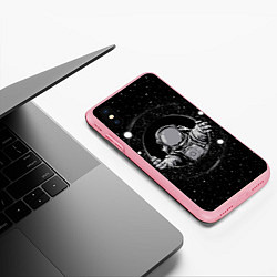 Чехол iPhone XS Max матовый Черная дыра, цвет: 3D-баблгам — фото 2