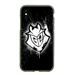 Чехол iPhone XS Max матовый Gamers 2: Black collection