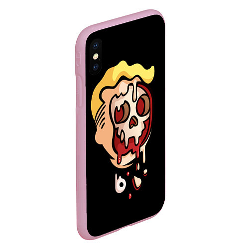 Чехол iPhone XS Max матовый Vault boy: Kamikaze / 3D-Розовый – фото 2