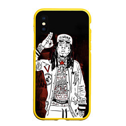 Чехол iPhone XS Max матовый Lil Wayne: street style