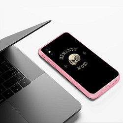 Чехол iPhone XS Max матовый Memento Mori, цвет: 3D-баблгам — фото 2