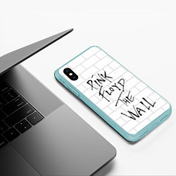 Чехол iPhone XS Max матовый PF: The Wall, цвет: 3D-мятный — фото 2