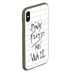 Чехол iPhone XS Max матовый PF: The Wall, цвет: 3D-темно-зеленый — фото 2