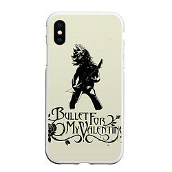 Чехол iPhone XS Max матовый BFMV: Only metal