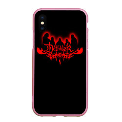 Чехол iPhone XS Max матовый Dethklok