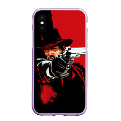Чехол iPhone XS Max матовый Red Dead Redemption
